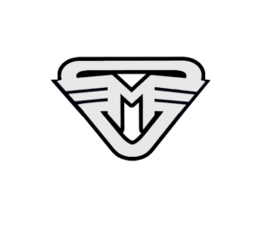A black and white logo of the company maverick.