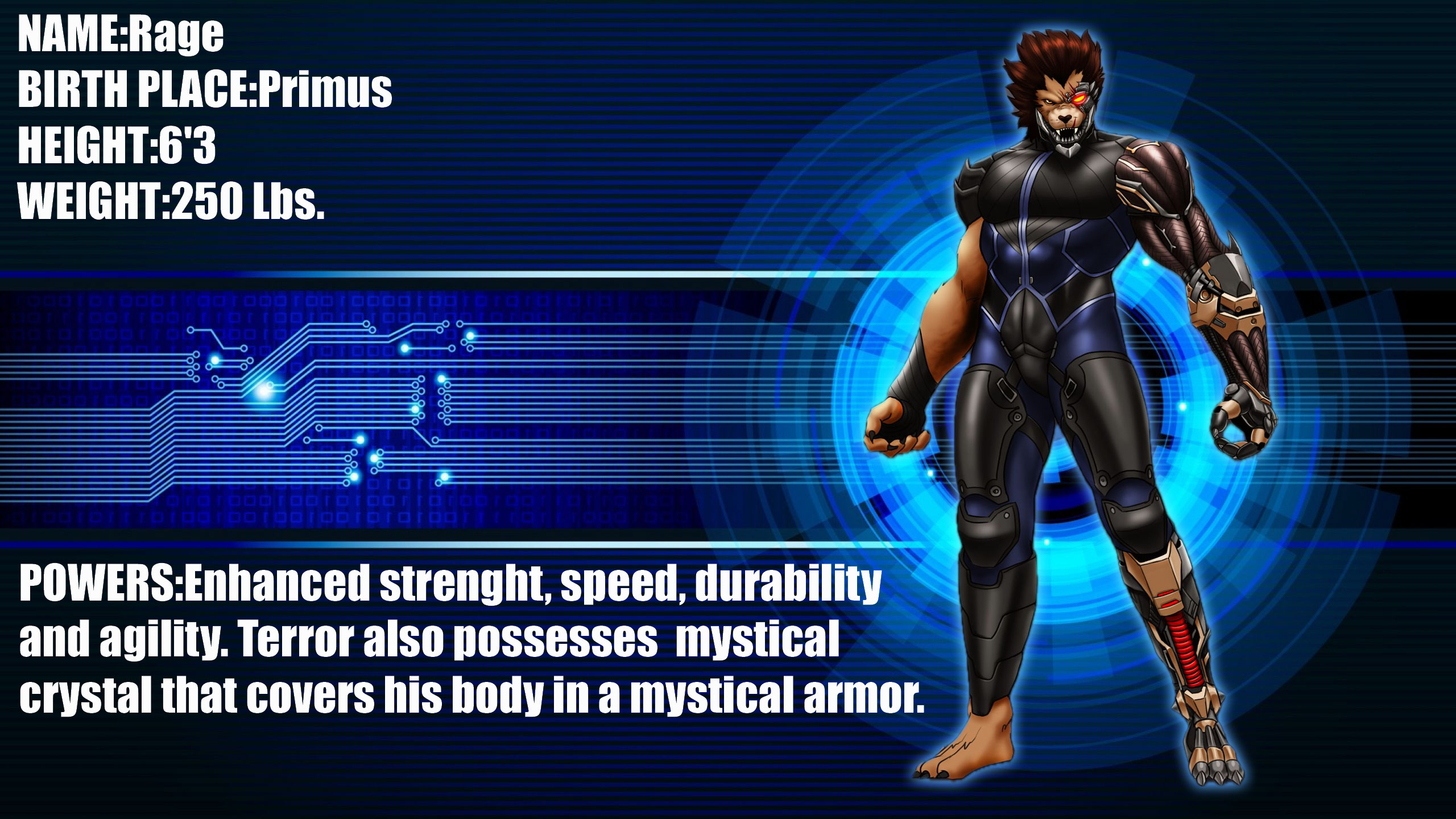 A character from the video game tekken.
