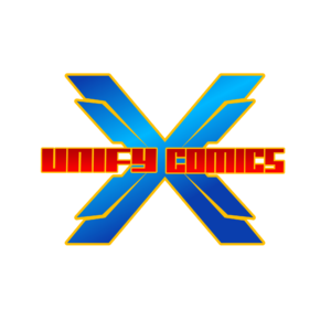 A logo of the x-men comics.