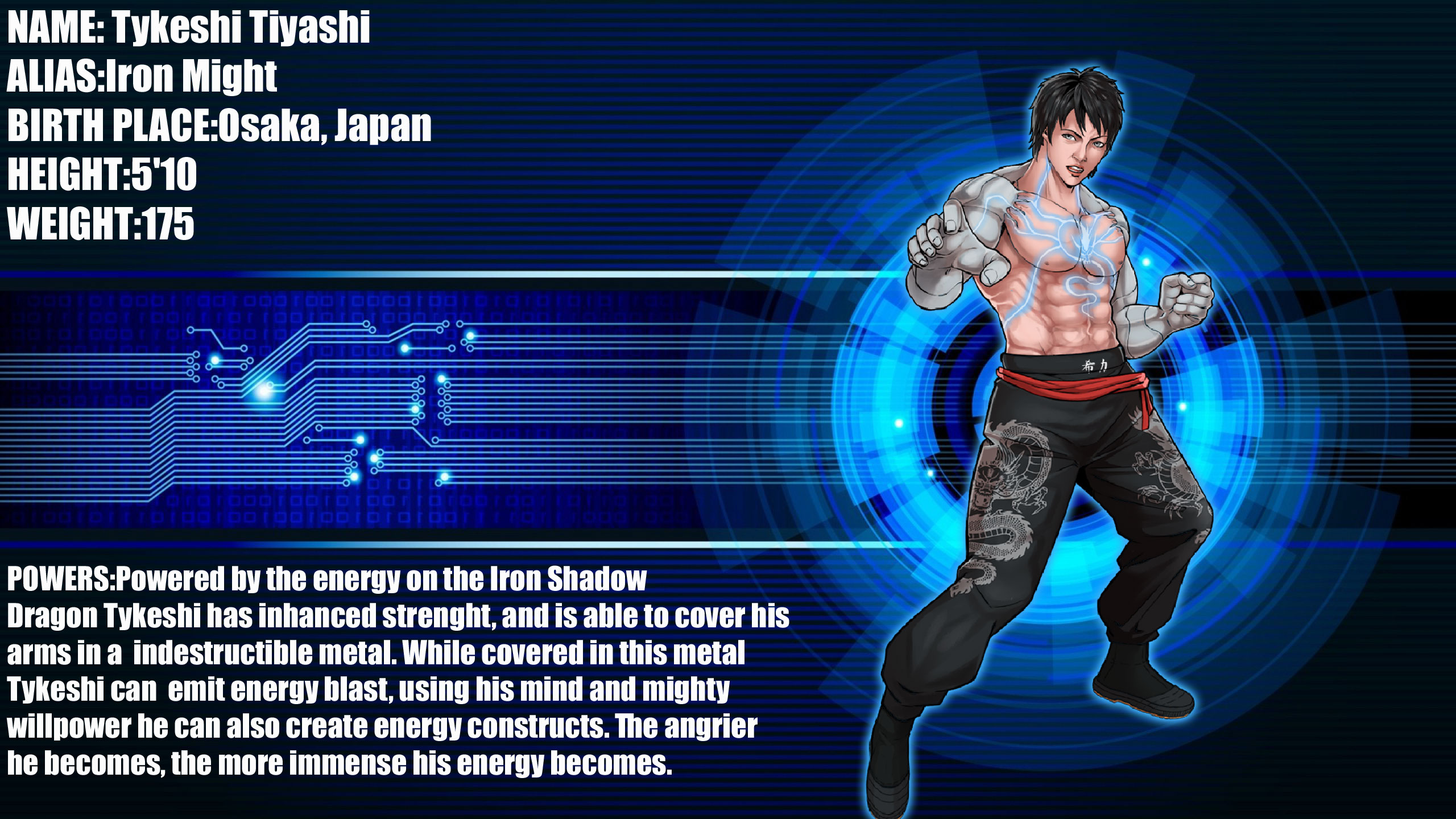A character from the video game tekken.